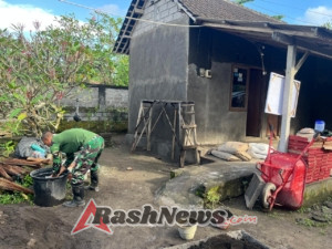 Perhatian Dan SSK TMMD Jadi Berkah bagi Dewa Made Putra di Banjar Tengah