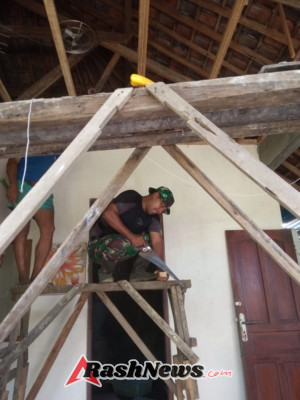 TMMD 125 Gianyar: Senyum Bahagia Dewa Made Putra Sambut Rumah Barunya