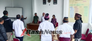 Babinsa Koramil 1612-07/Satar Mese Hadiri Rapat Lintas Sektor Kecamatan Satar Mese