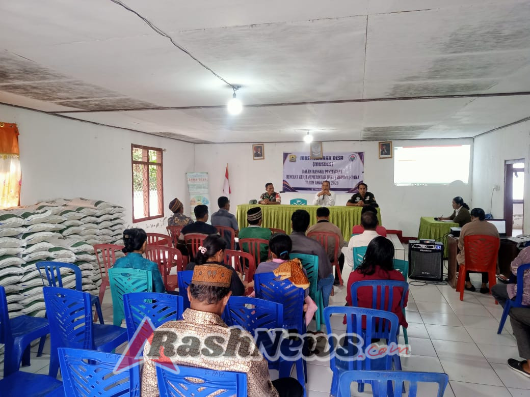 Babinsa Koramil 1612-07/Satarmese Hadiri Musdes RKPDes Desa Paka TA 2026, Dukung Penuh Perencanaan Pembangunan Desa