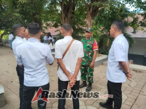 Babinsa Ende Aktifkan Komunikasi Sosial dan Monitoring Kesejahteraan Pelajar di SMKN 2