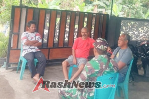 Sertu Bili Laksanakan Pamwil dan Komunikasi Sosial di Desa Nanganesa