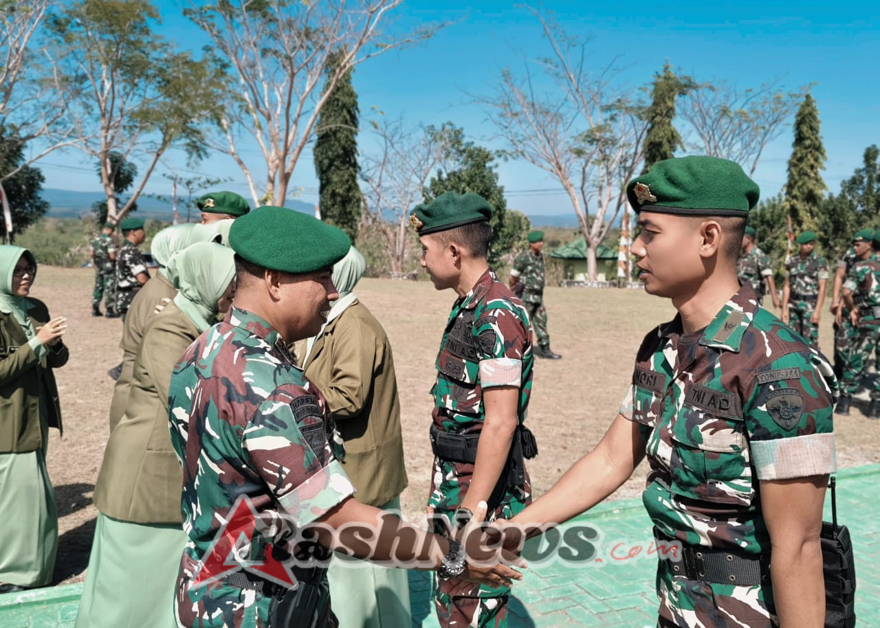 Brigif 21/Komodo Gelar Tradisi Pengukuhan Warga Baru dengan Penuh Makna