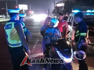 Polres Gianyar Gelar Patroli Malam Minggu, Jaga Situasi Kamtibmas Tetap Kondusif