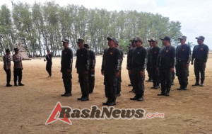 Peran Serta Babinsa dalam Pembinaan Kemampuan Tenaga Keamanan LINMAS