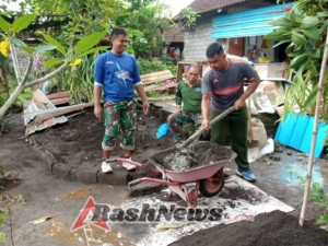 Babinsa Bersama Perbekel Batuan Hadirkan Solusi Nyata Lewat Program TMMD
