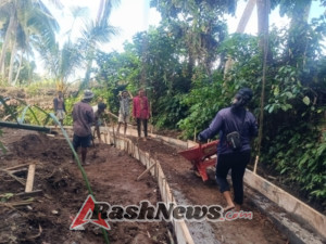 Gotong Royong Warga dan Perhatian Perbekel Wujudkan Akses Pertanian TMMD 125