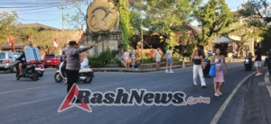 Rutinitas PH Sore Bhabinkamtibmas Singakerta Polsek Ubud, Guna Ciptakan Kamseltibcar Lantas