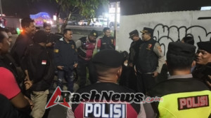 Kapolsek Blahbatuh Pimpin KRYD Skala Besar, Jaga Kondusifitas Kamtibmas