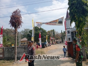 Ibadah Misa di Gereja Salib Suci Marole Berlangsung Aman Berkat Kehadiran TNI-Polri