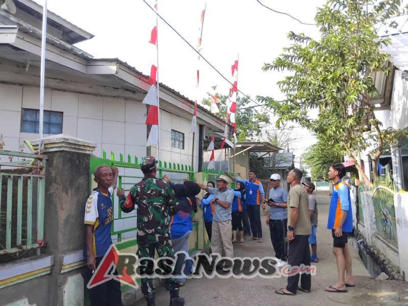 Lingkungan Bersih, Babinsa dan KKN STIE Bergotong Royong di Talabiu