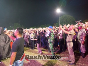 Sinergi TNI-Polri Sukses Kawal Konser Juan Reza di Kabupaten Ende