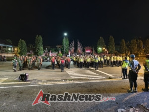 Sukseskan Patriot Unity Run, Aparat Gabungan Bersatu Gelar Pengawalan Dan Pengamanan
