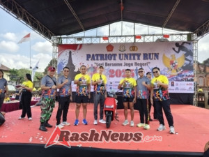 Letkol Sidik Pramono Dampingi Bupati Klungkung Lepas Peserta Patriot Unity Run