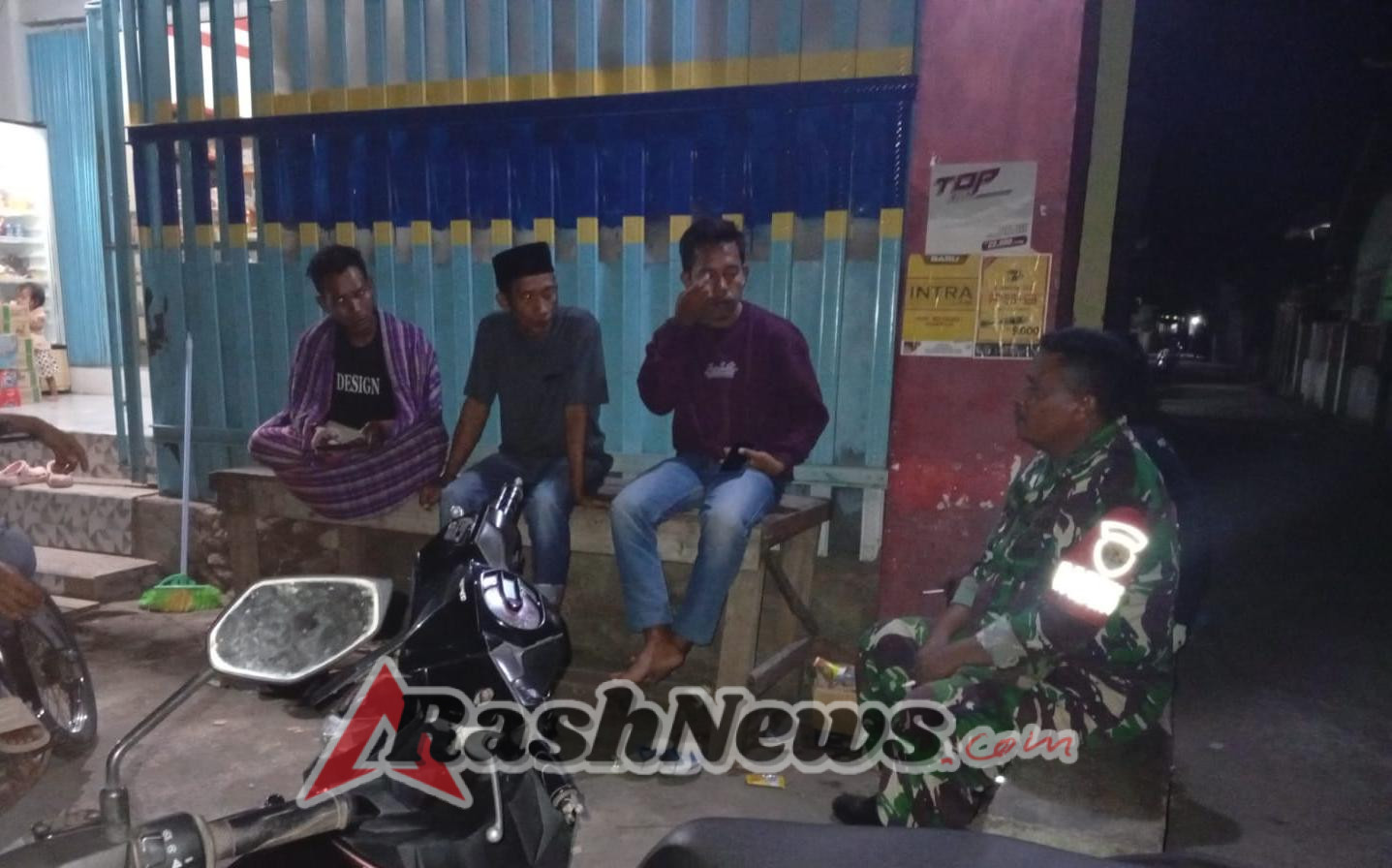 Sinergi Babinsa dan Warga di Soridungga Ciptakan Malam yang Aman