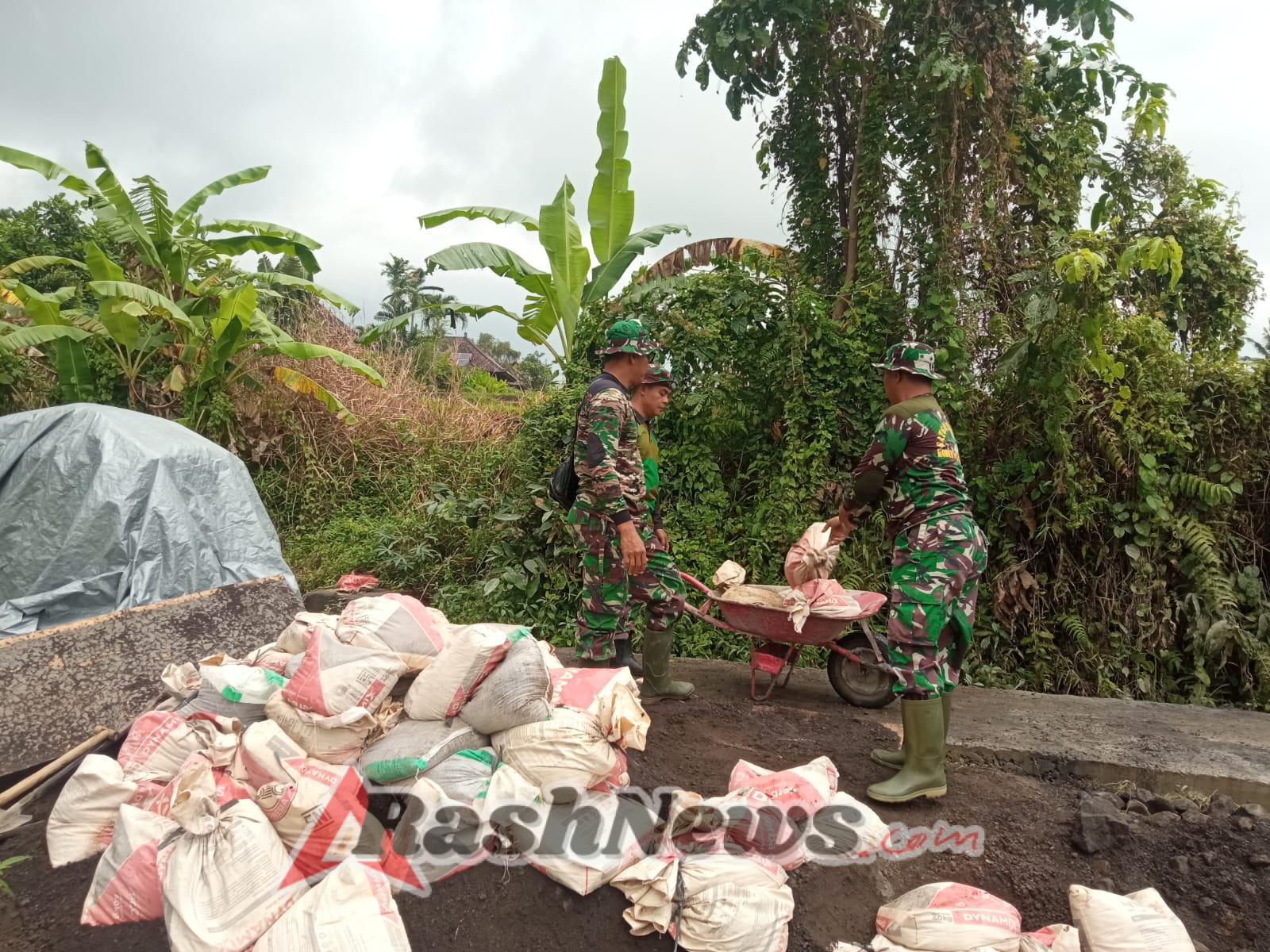 Dansatgas TMMD: Jalan Usaha Tani Batuan Wujud Nyata TNI Bersama Rakyat