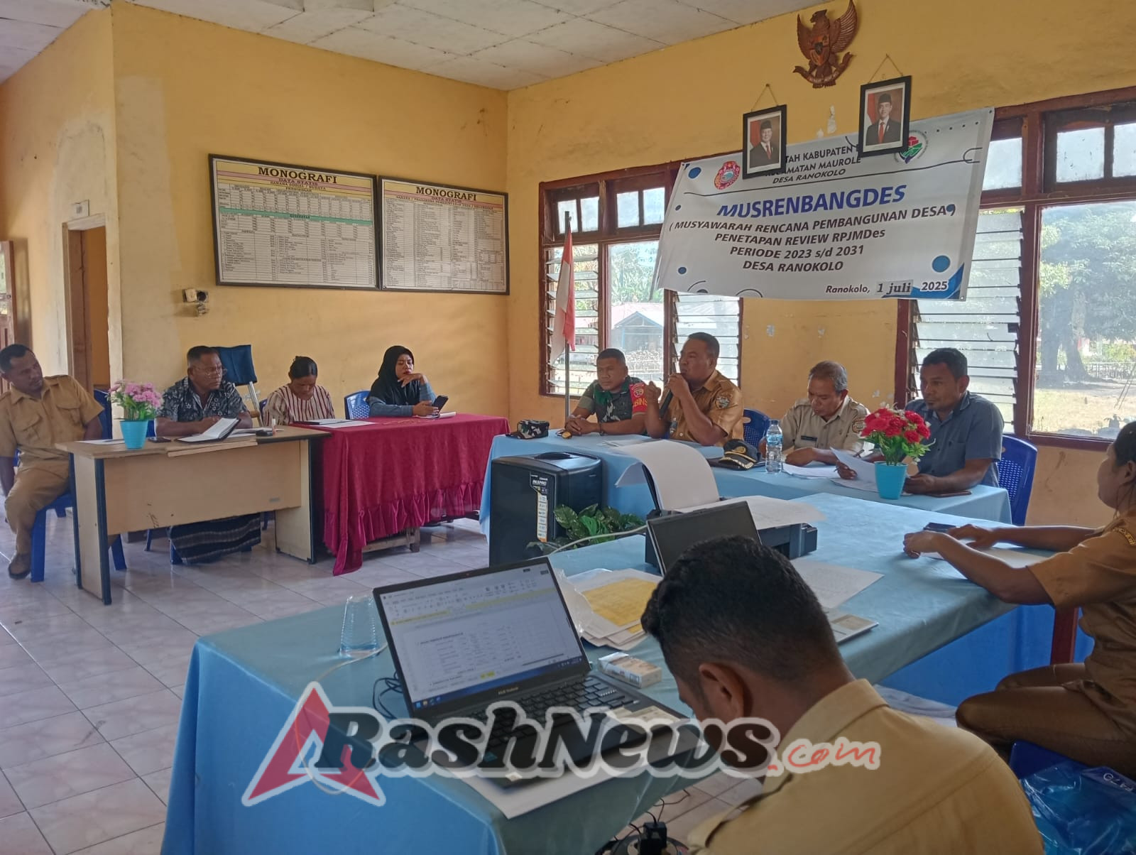 Pentingnya Peran Babinsa dalam Musyawarah Desa Ranokolo Penyusunan RKPDes 2026