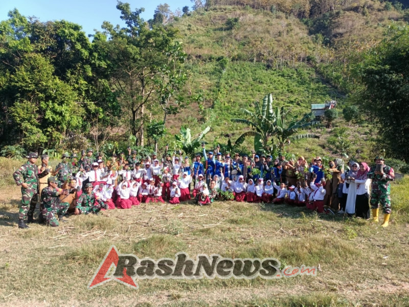 Danramil 1608-01: Penghijauan Adalah Warisan untuk Anak Cucu Kita
