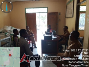 Babinsa Kodim Ende Bersinergi dengan Aparat Desa Laksanakan Puldata Wilayah