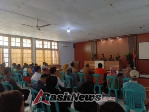 Babinsa dan Instansi Terkait Matangkan Persiapan Lomba Gerak Jalan di Dompu