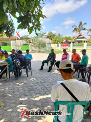 Kawal Kegiatan Peternakan, Babinsa Tatede Dukung Registrasi Hewan di Wilayah Binaan