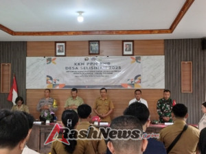 Penutupan KKN PPM PNB Desa selisihan Dihadiri Babinsa