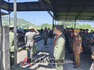 Selamat Jalan Sang Pejuang, Kodim Klungkung  Gelar Upacara Militer Perabuan Jenazah Almarhum  Wayan Lanus