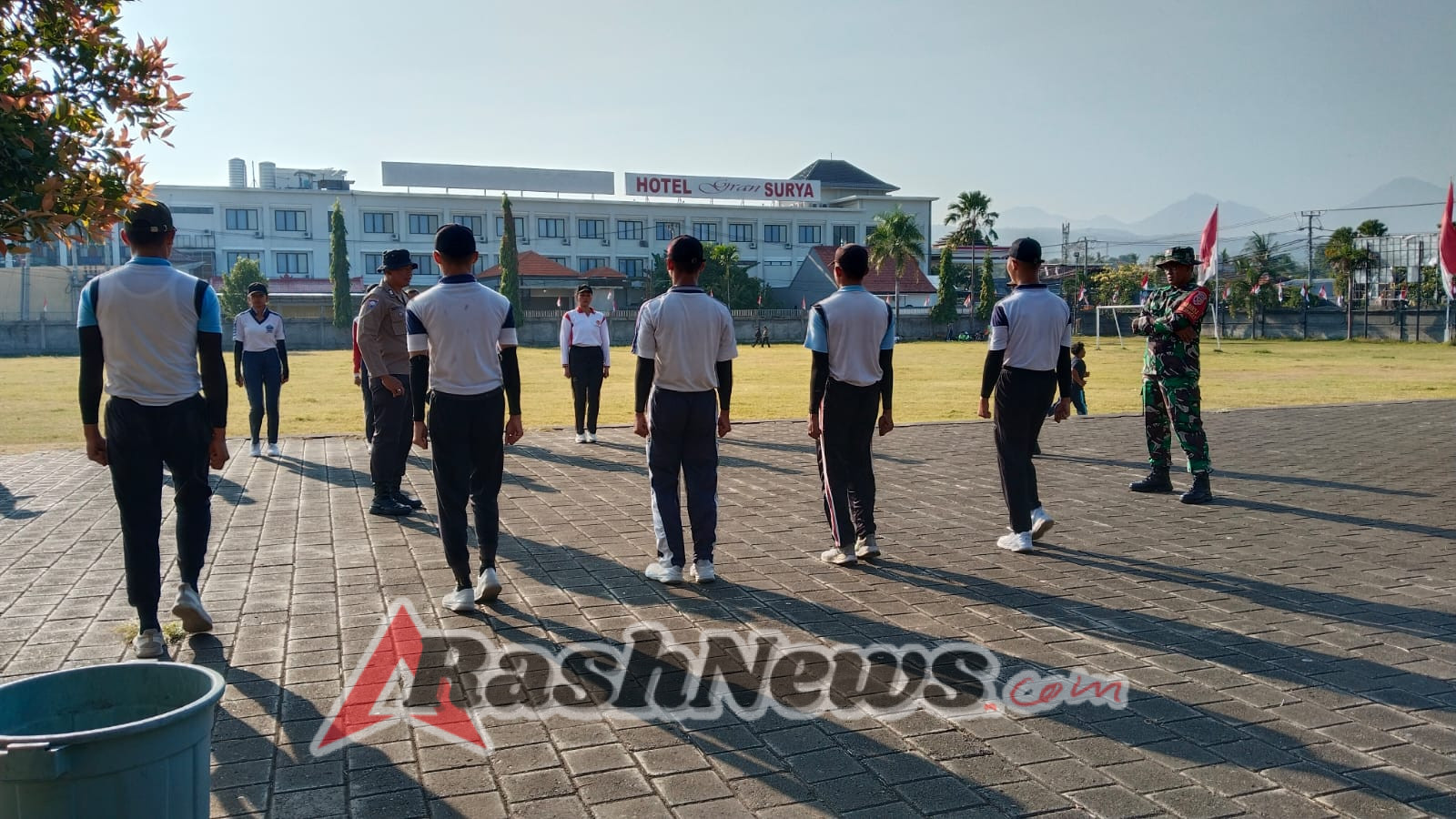 Jelang HUT RI, Tim Gabungan Mulai Latih Paskibra Kecamatan Seririt 2025.