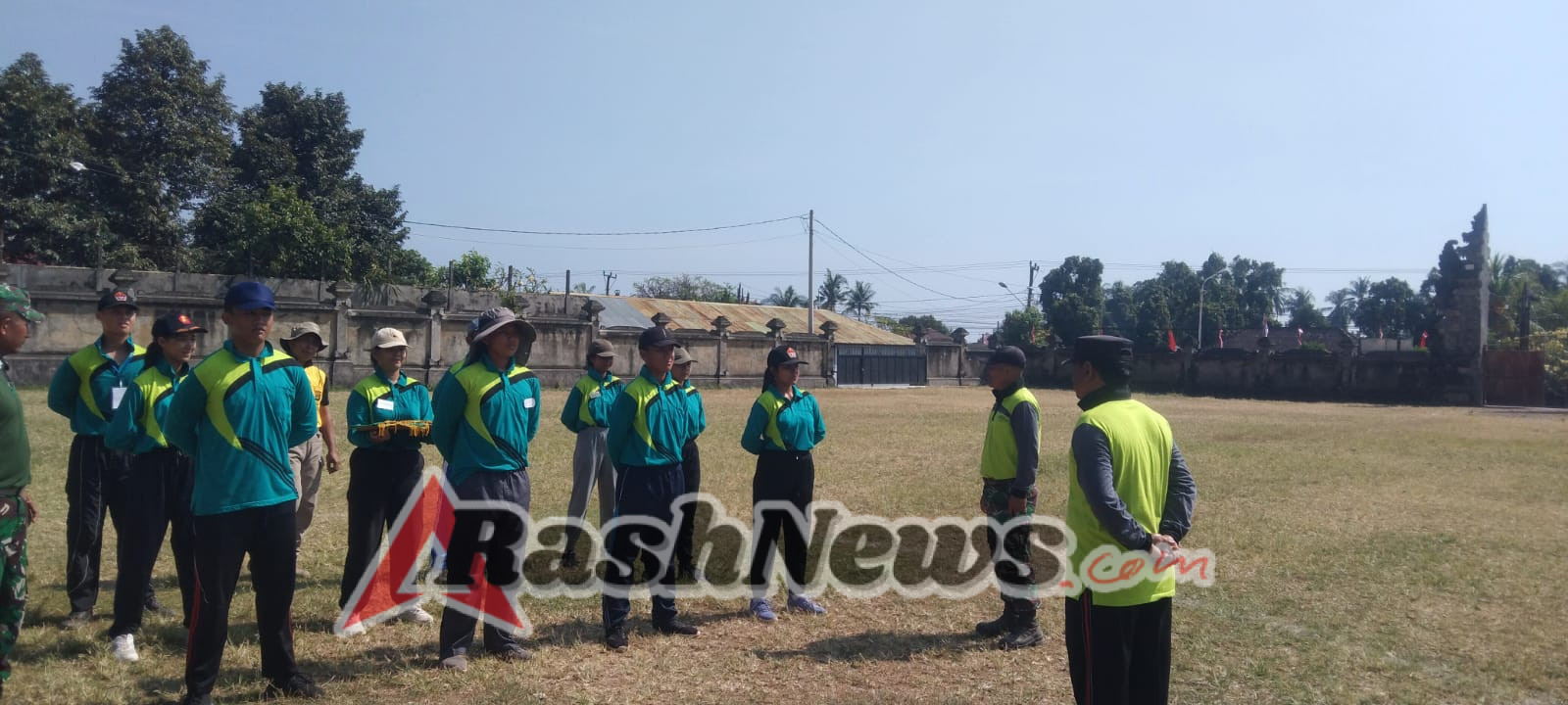 Babinsa Latihkan Paskibra untuk Membentuk Jiwa yg Matang serta Kepribadian yang Baik