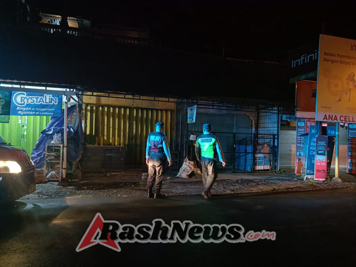 Blue Light Patrol Polsek Bebandem Cegah Gangguan Kamtibmas di Malam Hari