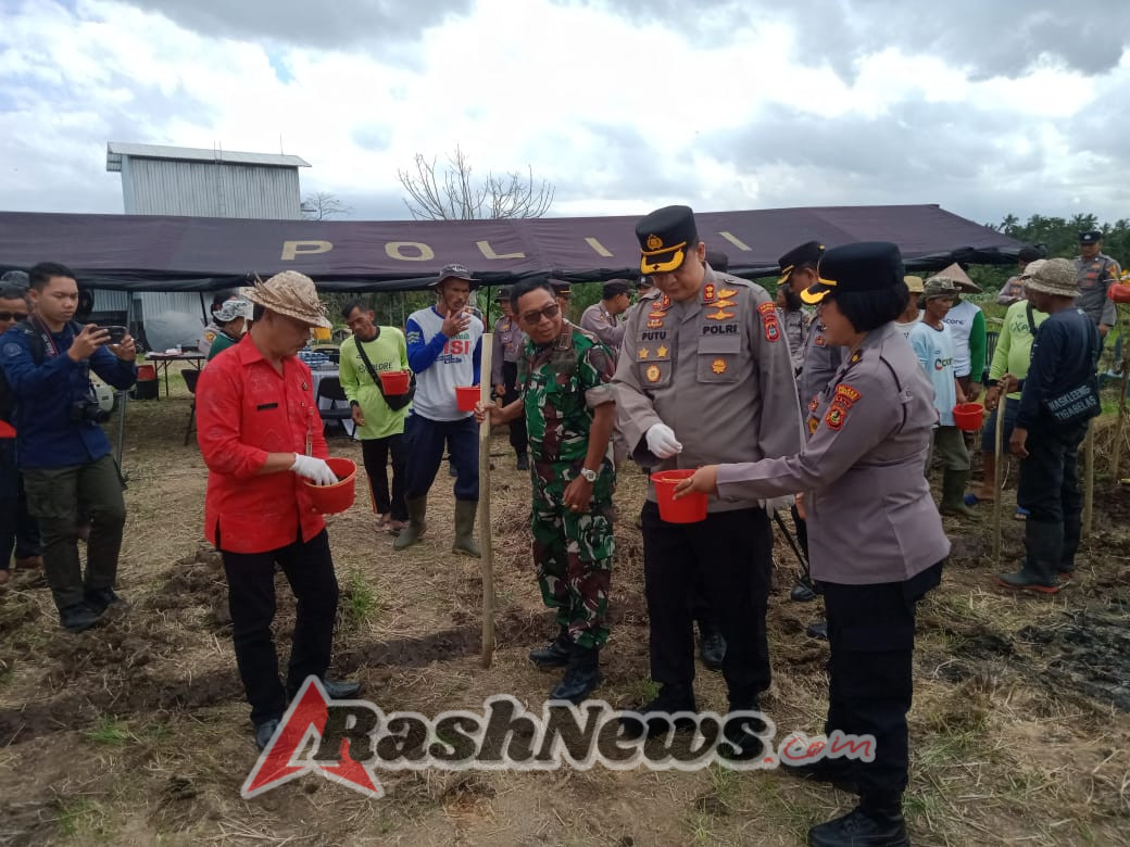 Pemanfaatan Alsintan Modern untuk Pertanian Jagung di Tabanan, Polres Tabanan Beri Dukungan Penuh