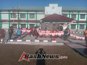 Umbul-Umbul dan Patriotisme: Makodim 1629/SBD Siap Semarakkan HUT Kemerdekaan RI