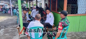 TNI-Polri dan Pemdes Daha Matangkan Persiapan HUT RI
