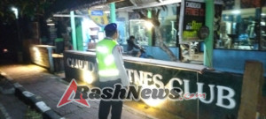 Satuan Polairud Polres Karangasem Blue Light Patrol Kawasan Obyek Wisata Candidasa