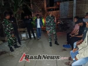 Sinergi TNI-Rakyat, Babinsa Malaju Patroli Malam Perkuat Keamanan Desa