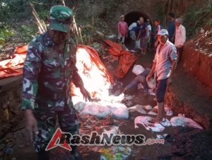 Kegiatan ini merupakan bentuk kepedulian terhadap ketahanan pangan dan bagian dari sinergitas TNI dengan masyarakat