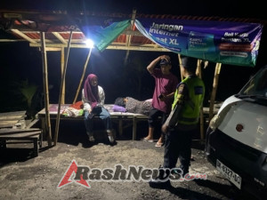 Polsek Selemadeg barat Gelar Patroli Malam Menjelang Dini Hari