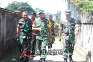TMMD Ke-125 Gianyar Dinilai Sukses, Asintel Kasad: Sinergi dan Partisipasi Masyarakat Sangat Tinggi