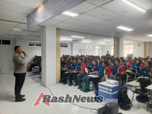 Kompol Raj Darmayasa, Ajak Karyawan Indomeret Jaga Keamanan dan Ketertiban Dilingkungan Kerja