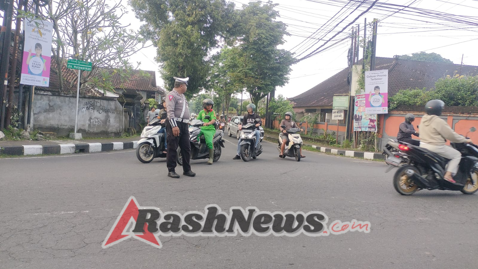 Polres Gianyar Laksanakan Pengecekan PH Pagi, Pastikan Kelancaran Arus Lalin dan Kehadiran Personel
