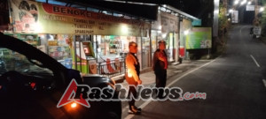 Pertahankan Kondusifitas Wilayah, Blue Light Patrol Polsek Petang Beraksi