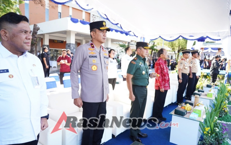 Satuan Tugas Patroli Imigrasi Wilayah Bali Dikukuhkan dalam Upacara Gabungan