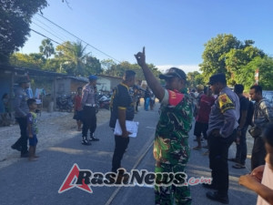 Babinsa Motivasi Peserta Lomba Semarakkan HUT Kemerdekaan