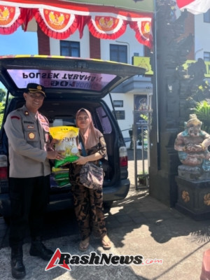 Polsek Tabanan gelar Gerakan Pangan Murah