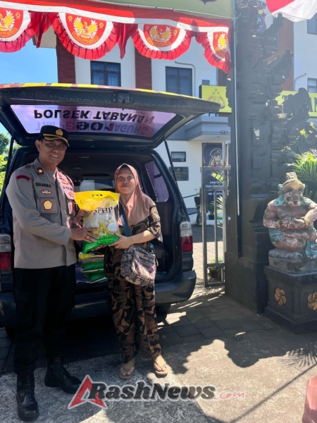 Polsek Tabanan gelar Gerakan Pangan Murah
