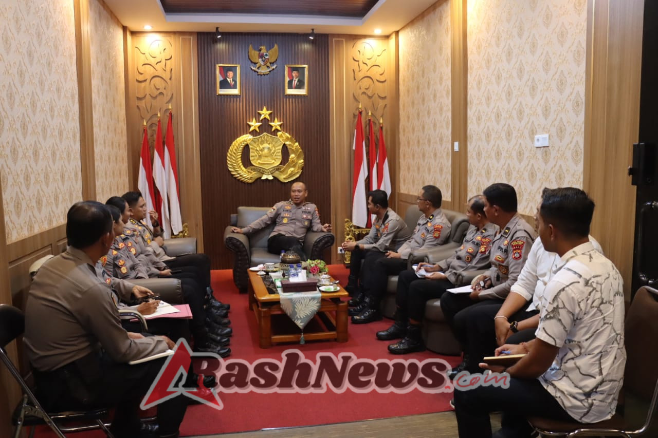 Polres Gianyar Terima Kunjungan Tim Puslitbang Polri Bahas Strategi Pemberdayaan SDM dalam Implementasi E-MP