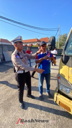 Rayakan HUT RI ke-80, Satlantas Polres Badung Ajak Masyarakat Kibarkan Semangat Merah Putih