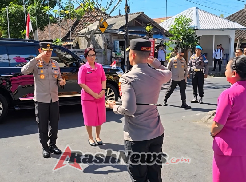 “Polres Karangasem Terima Kunjungan Kapolda Bali, Pesan Kunci: “Kebanggaan Muncul Saat Masyarakat Puas dengan Pelayanan Kita