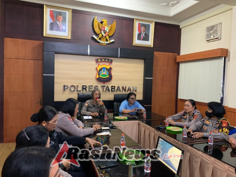 Polwan Polres Tabanan Gelar Rapat Bulanan, Tegaskan Disiplin Etika dan Persiapkan Sejumlah Program Unggulan