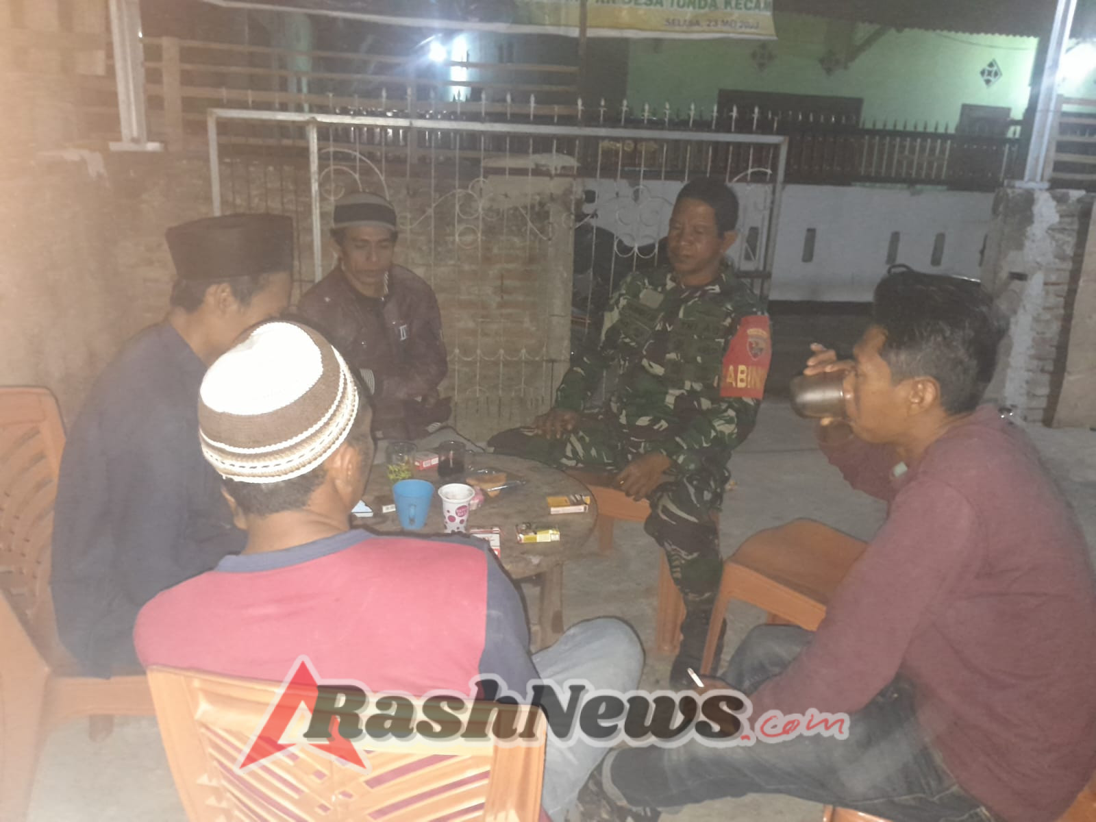 Ronda Malam Babinsa Sukses Ciptakan Situasi Aman dan Kondusif di Kabupaten Bima